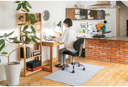 オフィスチェア キャスター付き リモートワーク 肘無し シンプル 在宅勤務 在宅ワーク メッシュ 会社 会議室(代引不可)