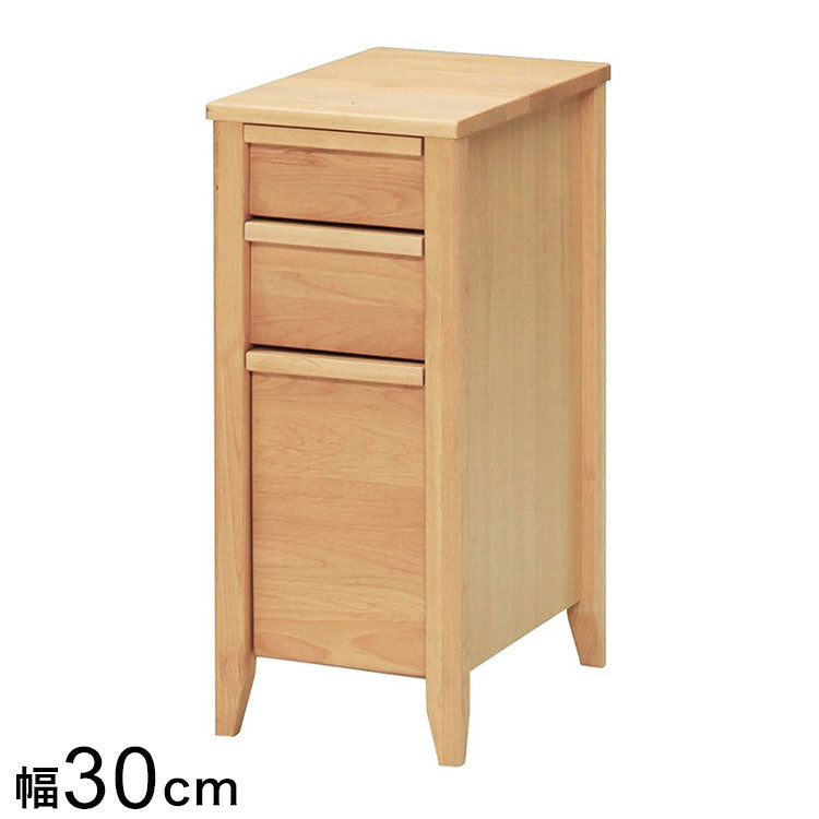 30サイドチェスト トライ-A ラック 書棚 ブックシェルフ 本棚 オープンラック 教科書 収納棚 勉強机 スリム 子供部屋 オフィス 書斎(代引不可)