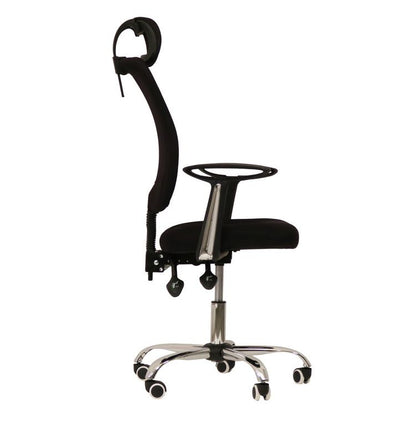 ハイバック ヘッドレスト付き チェア オフィスチェア ロッキングチェア メッシュチェア メッシュ 会社 リモートワーク 在宅(代引不可)