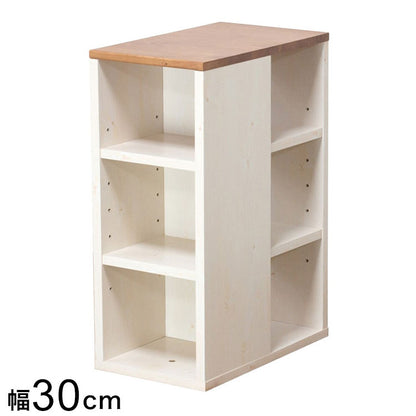 30シェルフ トライ-P ラック 書棚 ブックシェルフ 本棚 オープンラック 教科書 収納棚 勉強机 スリム 子供部屋 オフィス 書斎(代引不可)