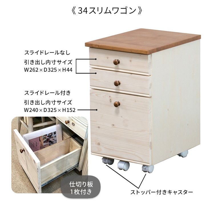 34スリムワゴン トライ-P ラック 書棚 ブックシェルフ 本棚 オープンラック 教科書 収納棚 勉強机 スリム 子供部屋 オフィス 書斎(代引不可)