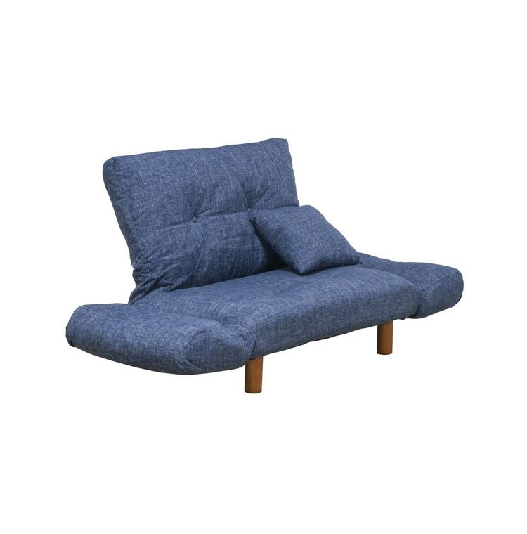 カウチソファー ハーモニー BK ソファ ソファー 2人掛け コンパクト リクライニング シンプル カウチソファ フロアソファ ローソファ 二人掛 一人掛け(代引不可)