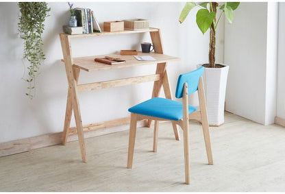 天然木 デスク 幅94cm 木製 学習机 勉強机 書斎 シンプル コンパクト ナチュラル 子ども部屋 大人 NATURAL SIGNATURE おしゃれ 北欧 シンプル 新生活 一人暮らし(代引不可)