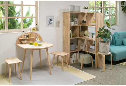 伸縮ラック オープン収納 コーナー収納 天然木 木製 シンプル ナチュラル 仕切り コレクション NATURAL SIGNATURE おしゃれ 北欧 シンプル 新生活 一人暮らし(代引不可)