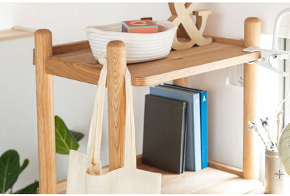 50書棚 パルレ ラック 書棚 ブックシェルフ 本棚 オープンラック 教科書 収納棚 勉強机 スリム 子供部屋 オフィス 書斎(代引不可)