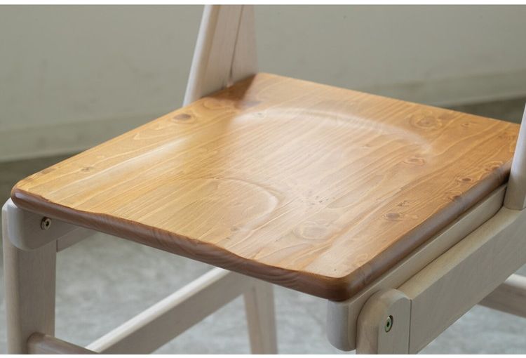 木製チェア トライ-P(II) 学習チェア デスクチェア キッズチェア ハイチェア クッション 学習椅子 椅子 いす チェアー 子供 リビング学習 木製 ダイニング チェア(代引不可)