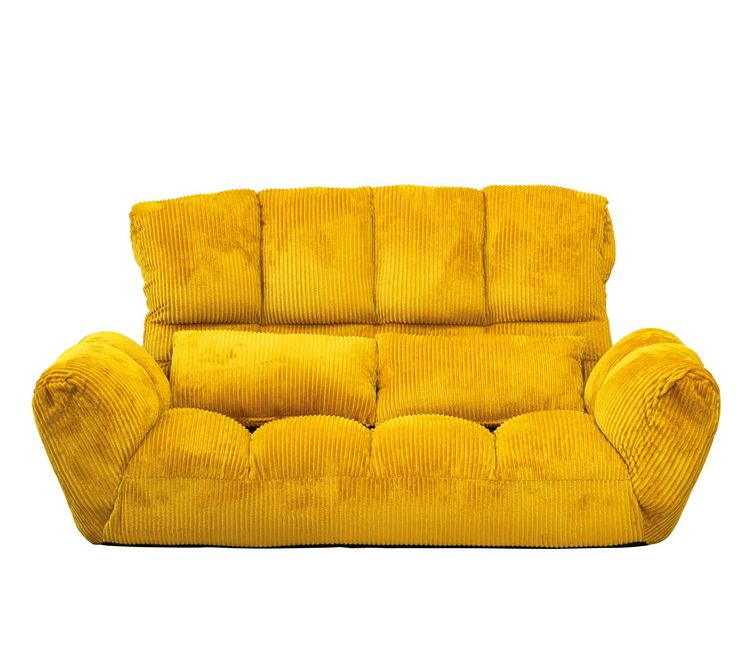 カウチソファー ファクトIIIコーデュロイ KH ソファ ソファー 2人掛け コンパクト リクライニング シンプル カウチソファ フロアソファ ローソファ 二人掛 一人掛け(代引不可)