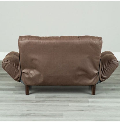 カウチソファー ファクトIIIレザーファブリック DGY ソファ ソファー 2人掛け コンパクト リクライニング シンプル カウチソファ フロアソファ ローソファ 二人掛 一人掛け(代引不可)