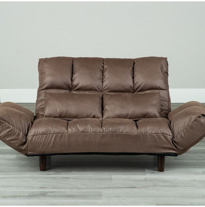 カウチソファー ファクトIIIレザーファブリック DGY ソファ ソファー 2人掛け コンパクト リクライニング シンプル カウチソファ フロアソファ ローソファ 二人掛 一人掛け(代引不可)