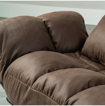 カウチソファー ファクトIIIレザーファブリック BR ソファ ソファー 2人掛け コンパクト リクライニング シンプル カウチソファ フロアソファ ローソファ 二人掛 一人掛け(代引不可)