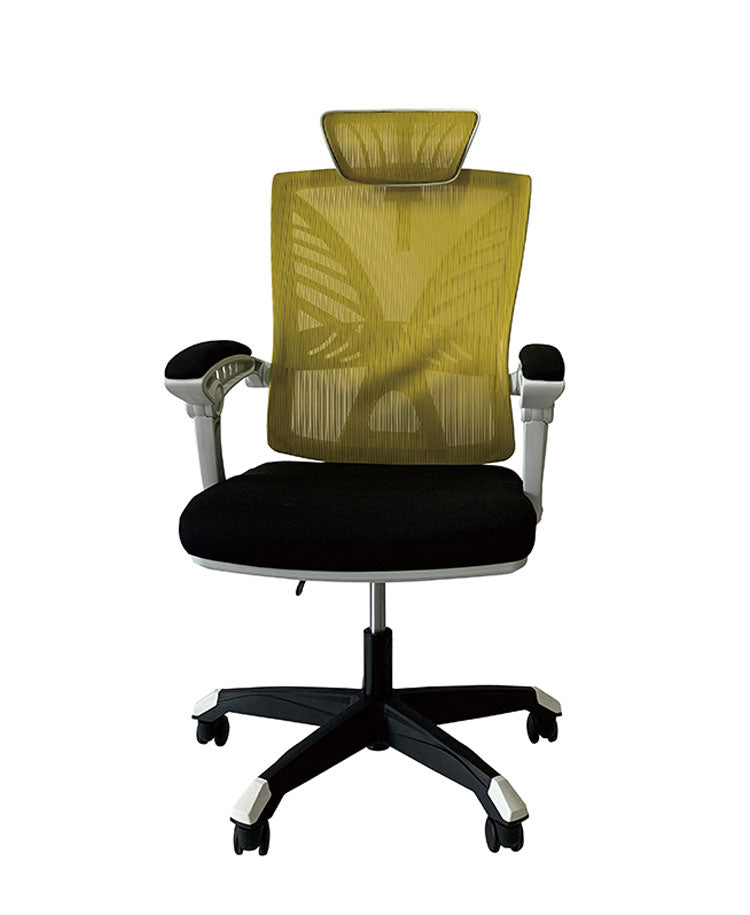 オフィスチェア ハイバック シンプル ヘッドレスト 高さ調節 ランバーサポート メッシュ ロッキング機能 リクライニング機能 シンプル オフィス かわいい(代引不可)