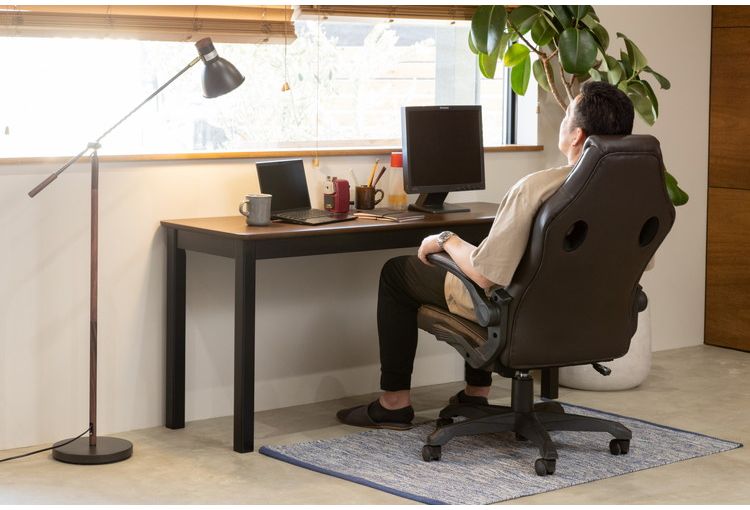 オフィスチェア ゲーミングチェア ハイバック ワイドサイズ ロッキング機能 レザー調 おしゃれ 高級感 シンプル プレゼント(代引不可)