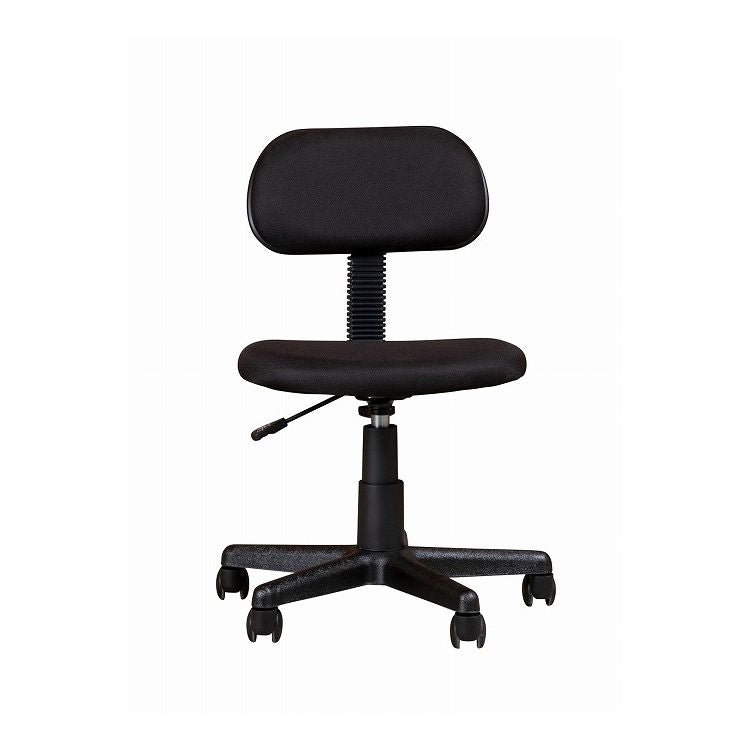 オフィスチェア 背もたれ 肘無し ガス圧昇降式 昇降式 高さ調節 シンプル チェア いす イス 椅子 会社 会議室 書斎(代引不可)