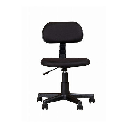 オフィスチェア 背もたれ 肘無し ガス圧昇降式 昇降式 高さ調節 シンプル チェア いす イス 椅子 会社 会議室 書斎(代引不可)