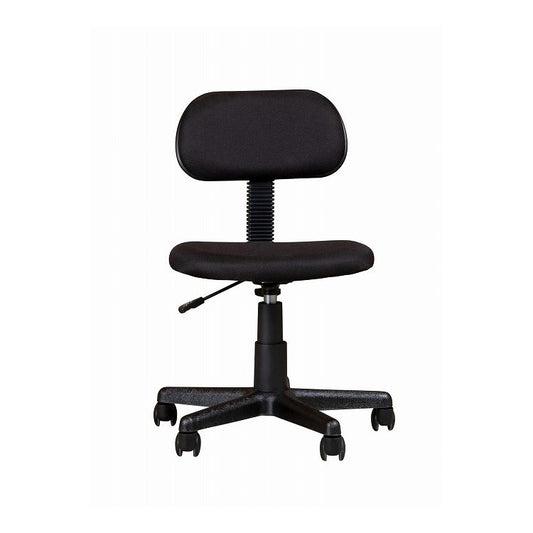 オフィスチェア 背もたれ 肘無し ガス圧昇降式 昇降式 高さ調節 シンプル チェア いす イス 椅子 会社 会議室 書斎(代引不可)