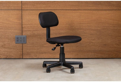 オフィスチェア 背もたれ 肘無し ガス圧昇降式 昇降式 高さ調節 シンプル チェア いす イス 椅子 会社 会議室 書斎(代引不可)