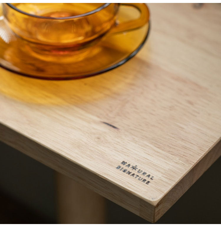 デスク 幅90cm 長方形 収納付き ドリンクホルダー付き スマホスタンド タブレットスタンド 天然木 木製 木目 おしゃれ リモート テレワーク 子ども 学習机 勉強机 書斎 NATURAL SIGNATURE(代引不可)