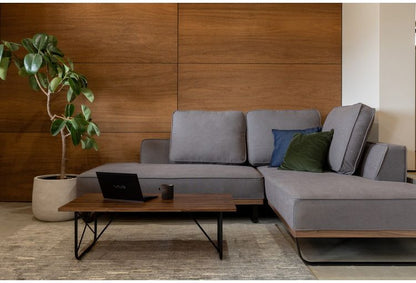 ローテーブル 幅100cm シンプル 長方形 天然木 木製 おしゃれ 北欧 アイアン脚 ウレタン塗装 スリム リビングテーブル 寝室 一人暮らし 新生活(代引不可)