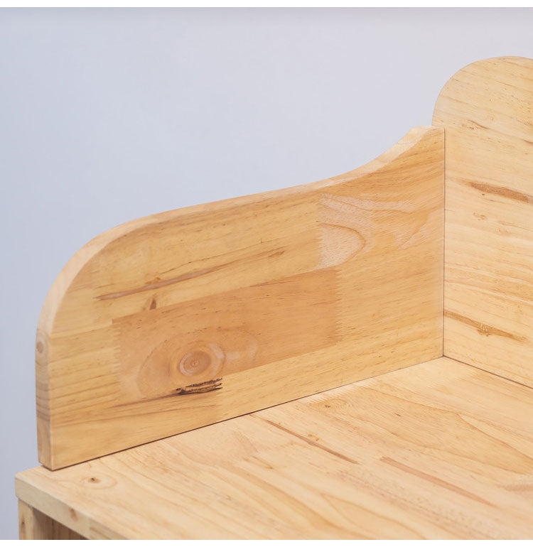 ランドセルラック 天然木 幅60cm ハンガーラック付き オープンロッカー 木目 木製 収納 子ども部屋 子供 おしゃれ 北欧 ナチュラル オープンシェルフ オープン収納 進学祝い NATURAL SIGNATURE(代引不可)