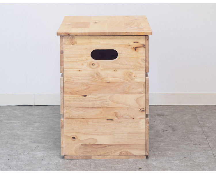 収納スツール 天然木 幅55cm コンテナボックス 玄関 リビング 木目 シンプル おしゃれ 北欧 ナチュラル コンパクト 新生活 一人暮らし ナチュラル NATURAL SIGNATURE(代引不可)