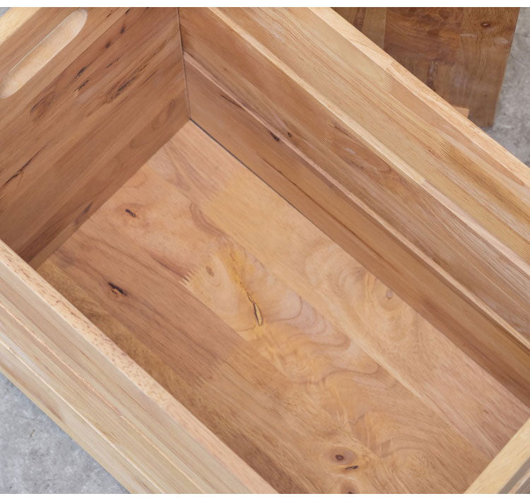 収納スツール 天然木 幅55cm コンテナボックス 玄関 リビング 木目 シンプル おしゃれ 北欧 ナチュラル コンパクト 新生活 一人暮らし ナチュラル NATURAL SIGNATURE(代引不可)