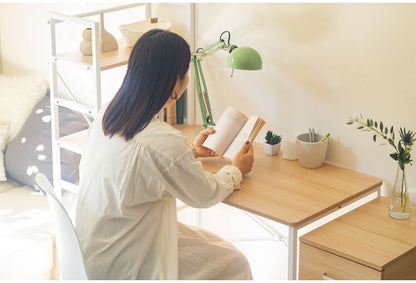 ワークデスク トライベッカ NA/WH インテリア デスク パソコンデスク 机 テレワーク 書斎デスク 学習机 PCデスク 勉強机 学習デスク オフィスデスク(代引不可)