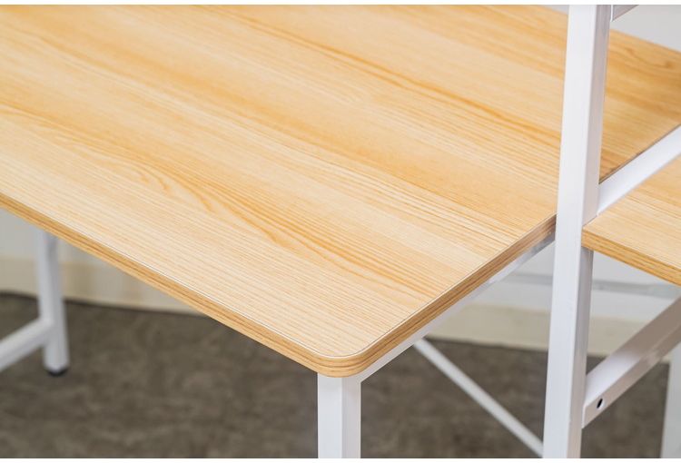 ワークデスク トライベッカ NA/WH インテリア デスク パソコンデスク 机 テレワーク 書斎デスク 学習机 PCデスク 勉強机 学習デスク オフィスデスク(代引不可)