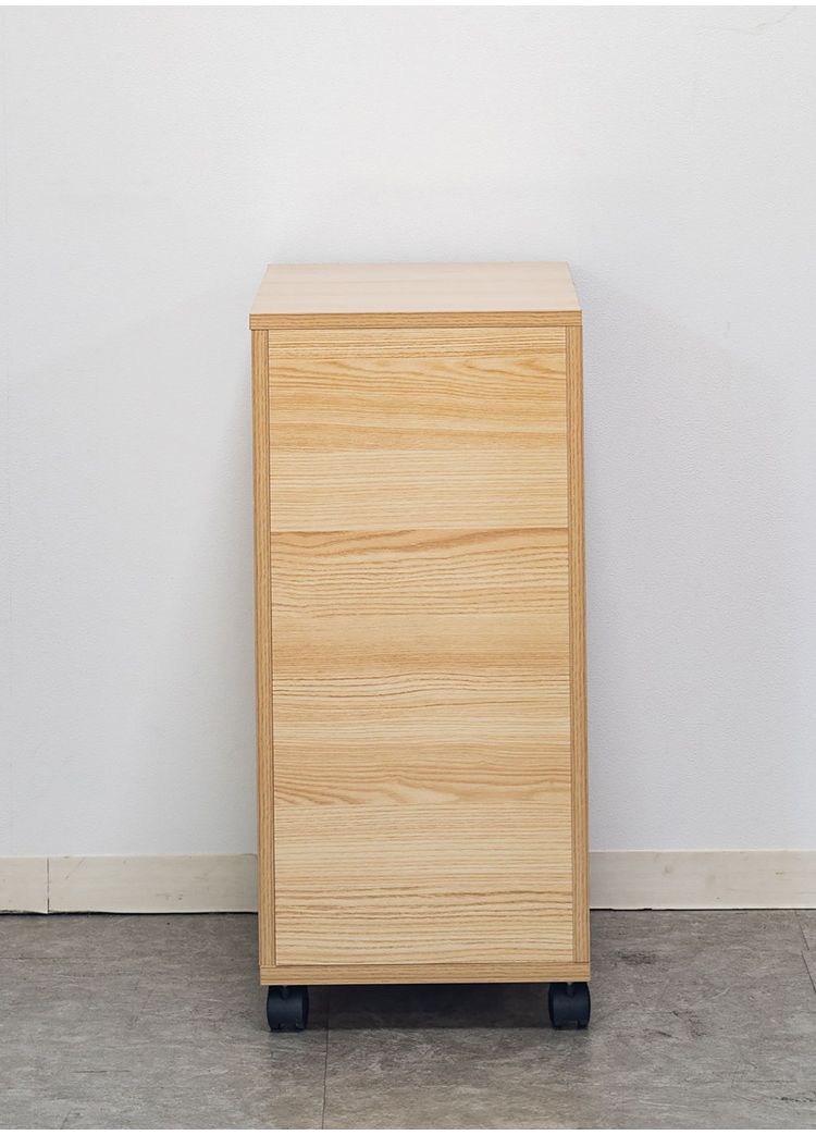 デスクワゴン トライベッカ NA/WH キャスター付き サイドチェスト 引き出し デスクワゴン デスク下収納 サイドワゴン デスクチェスト オフィス収納 オフィスデスク サイドテーブル ソファサイド(代引不可)