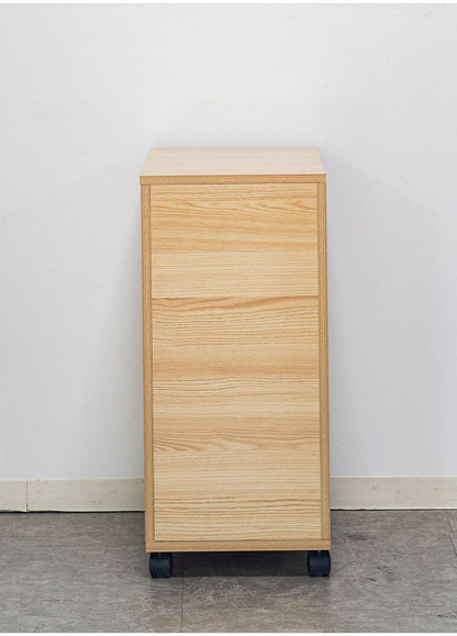 デスクワゴン トライベッカ NA/WH キャスター付き サイドチェスト 引き出し デスクワゴン デスク下収納 サイドワゴン デスクチェスト オフィス収納 オフィスデスク サイドテーブル ソファサイド(代引不可)