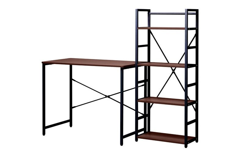 ワークデスク トライベッカ BR/BK デスクワゴン キャスター付き デスクサイドワゴン デスクサイドラック サイドラック サイドワゴン オフィス インテリア(代引不可)