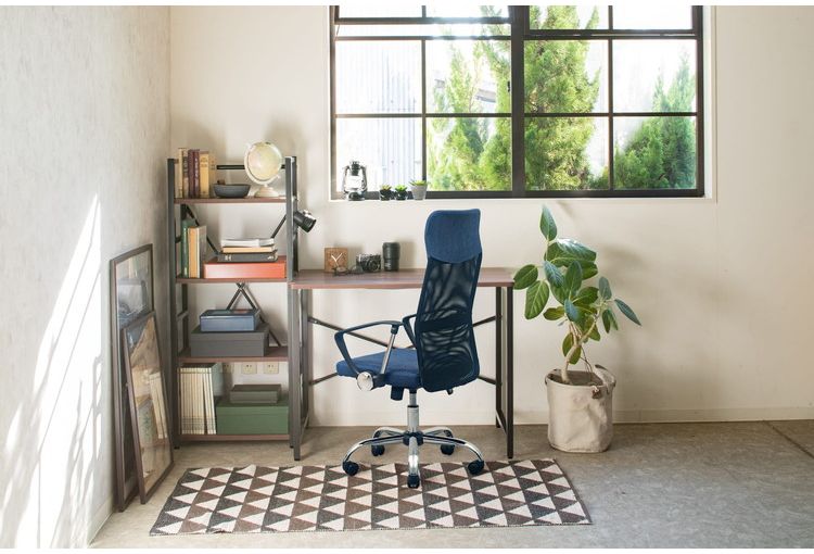 ワークデスク トライベッカ BR/BK デスクワゴン キャスター付き デスクサイドワゴン デスクサイドラック サイドラック サイドワゴン オフィス インテリア(代引不可)