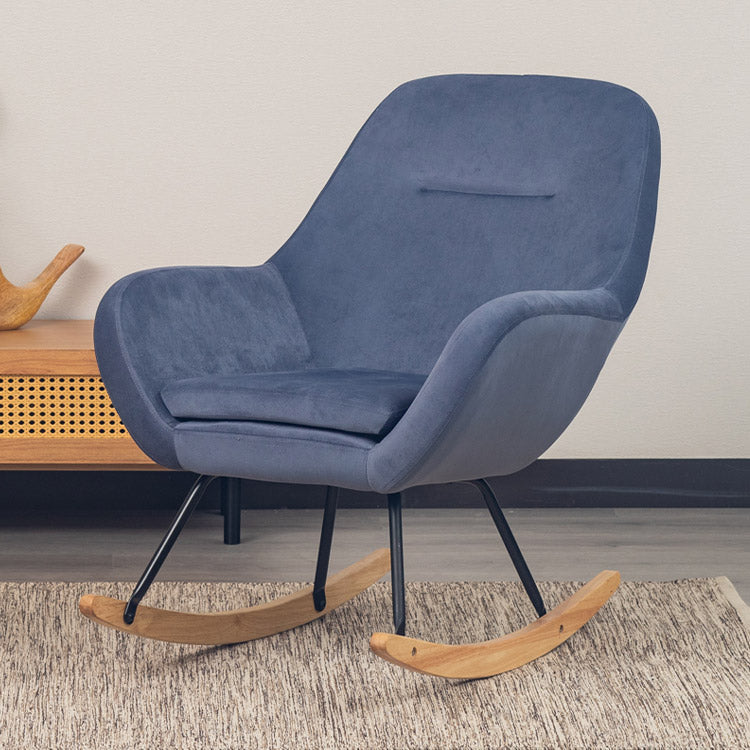 ロッキングチェア 1P シングルソファ 一人掛け リビング ダイニング おしゃれ かわいい 北欧 シンプル コンパクト チェア イス いす 椅子 屋内 寝室 リラックス(代引不可)