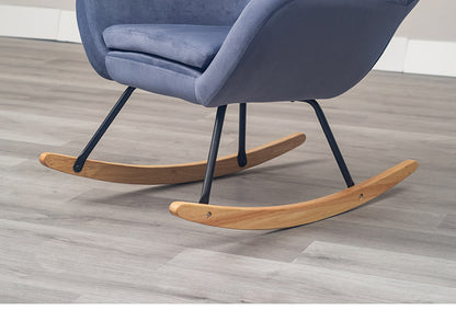 ロッキングチェア 1P シングルソファ 一人掛け リビング ダイニング おしゃれ かわいい 北欧 シンプル コンパクト チェア イス いす 椅子 屋内 寝室 リラックス(代引不可)