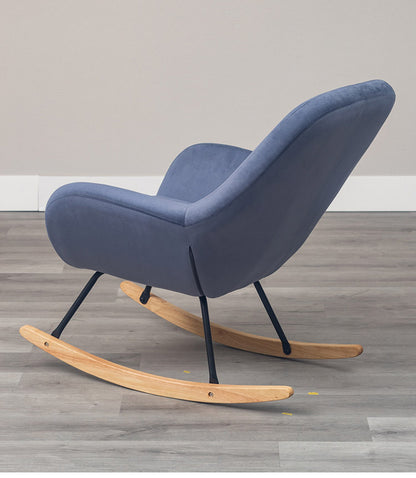 ロッキングチェア 1P シングルソファ 一人掛け リビング ダイニング おしゃれ かわいい 北欧 シンプル コンパクト チェア イス いす 椅子 屋内 寝室 リラックス(代引不可)