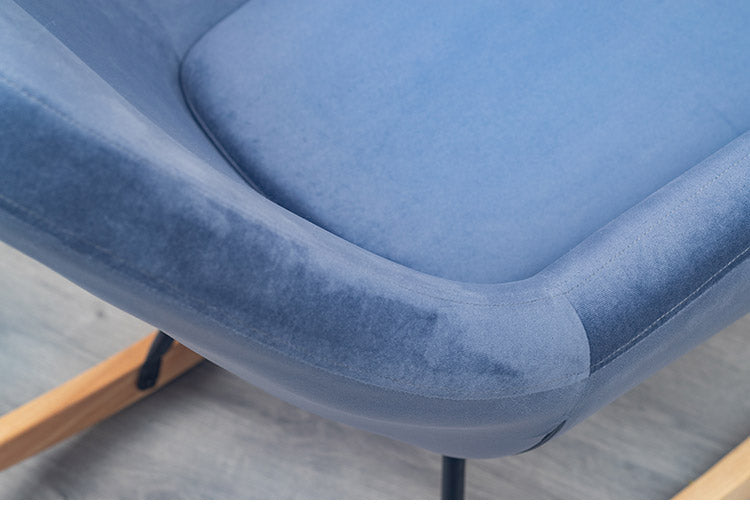 ロッキングチェア 1P シングルソファ 一人掛け リビング ダイニング おしゃれ かわいい 北欧 シンプル コンパクト チェア イス いす 椅子 屋内 寝室 リラックス(代引不可)