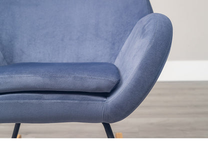 ロッキングチェア 1P シングルソファ 一人掛け リビング ダイニング おしゃれ かわいい 北欧 シンプル コンパクト チェア イス いす 椅子 屋内 寝室 リラックス(代引不可)