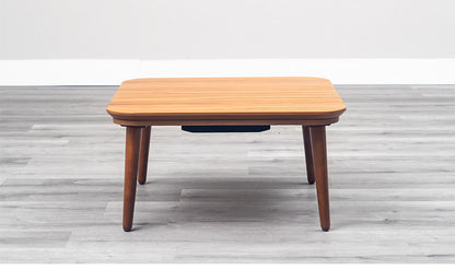 こたつテーブル 幅75cm 正方形 節電 省エネ インテリア おしゃれ 北欧 リビング ダイニング コタツ 炬燵 木製 センターテーブル ローテーブル コンパクト 一人暮らし(代引不可)