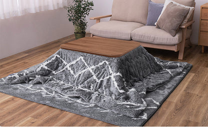 こたつテーブル 幅75cm 正方形 節電 省エネ インテリア おしゃれ 北欧 リビング ダイニング コタツ 炬燵 木製 センターテーブル ローテーブル コンパクト 一人暮らし(代引不可)