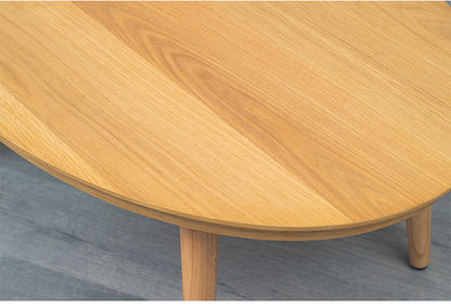 こたつテーブル 幅105cm 楕円形 節電 省エネ インテリア おしゃれ 北欧 リビング ダイニング コタツ 炬燵 木製 センターテーブル ローテーブル コンパクト 一人暮らし(代引不可)