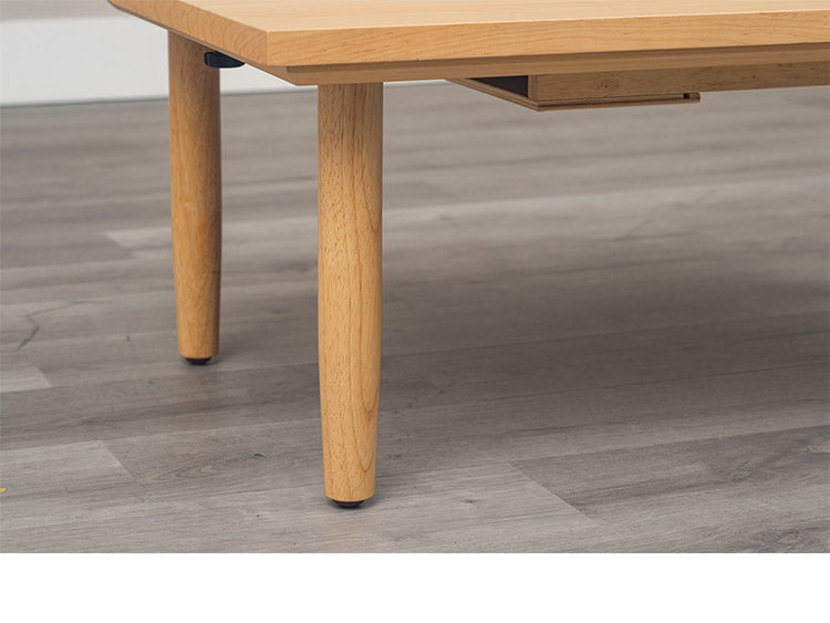 こたつテーブル 幅100cm 長方形 節電 省エネ インテリア おしゃれ 北欧 リビング ダイニング コタツ 炬燵 木製 センターテーブル ローテーブル コンパクト 一人暮らし(代引不可)