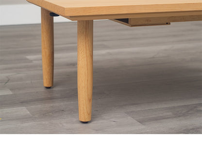 こたつテーブル 幅100cm 長方形 節電 省エネ インテリア おしゃれ 北欧 リビング ダイニング コタツ 炬燵 木製 センターテーブル ローテーブル コンパクト 一人暮らし(代引不可)