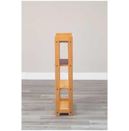 55シェルフ リノ バーガンディ ラック 書棚 ブックシェルフ 本棚 オープンラック 教科書 収納棚 勉強机 スリム 子供部屋 オフィス 書斎(代引不可)