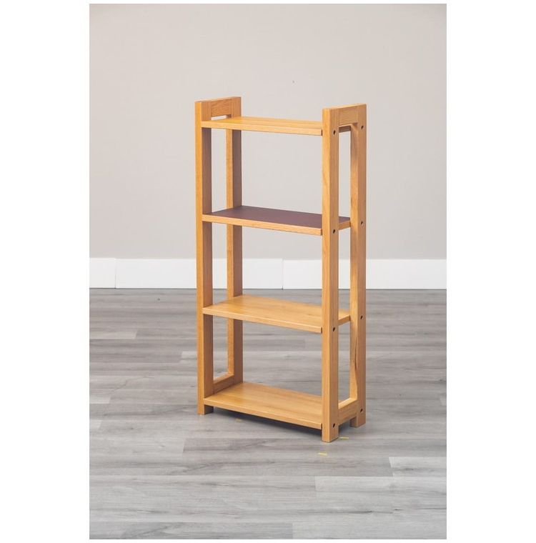 55シェルフ リノ バーガンディ ラック 書棚 ブックシェルフ 本棚 オープンラック 教科書 収納棚 勉強机 スリム 子供部屋 オフィス 書斎(代引不可)