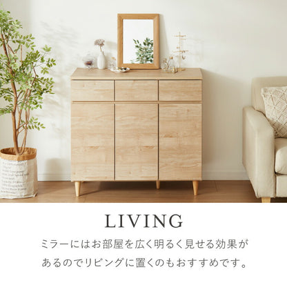 ミラー 30×40cm 壁立て掛け式 長方形 かわいい 姿見 軽い 吊り下げ ウォールミラー 北欧 シンプル ドレッサー 鏡 リビング ダイニング 洗面所 玄関 モダン 姿見 軽い 軽量(代引不可)