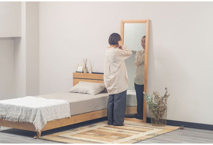 60×180ミラー フレア NA ウォールミラー 鏡 エントランス サニタリー ランドリー 丸型 北欧 円形 姿見 壁鏡 立掛け ラウンド ミラー 円 新生活 おしゃれ リビング アンティーク シンプル お洒落 玄関(代引不可)