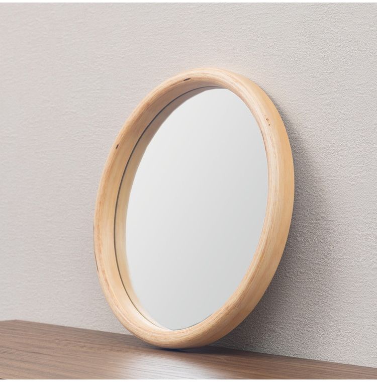 ラウンドミラー NATURAL SIGNATURE 4786A-1 ウォールミラー 鏡 エントランス サニタリー ランドリー 丸型 北欧 円形 姿見 壁掛け 壁鏡 ラウンド ミラー 円 新生活 おしゃれ 洗面所 リビング(代引不可)