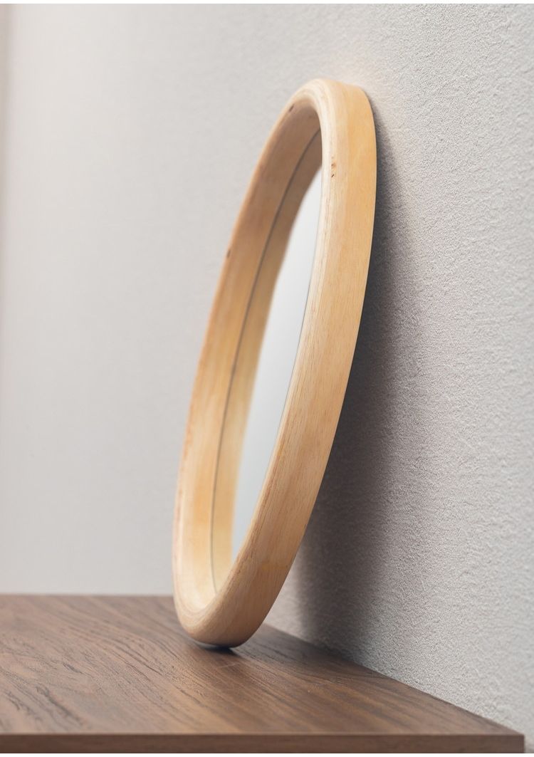 ラウンドミラー NATURAL SIGNATURE 4786A-1 ウォールミラー 鏡 エントランス サニタリー ランドリー 丸型 北欧 円形 姿見 壁掛け 壁鏡 ラウンド ミラー 円 新生活 おしゃれ 洗面所 リビング(代引不可)