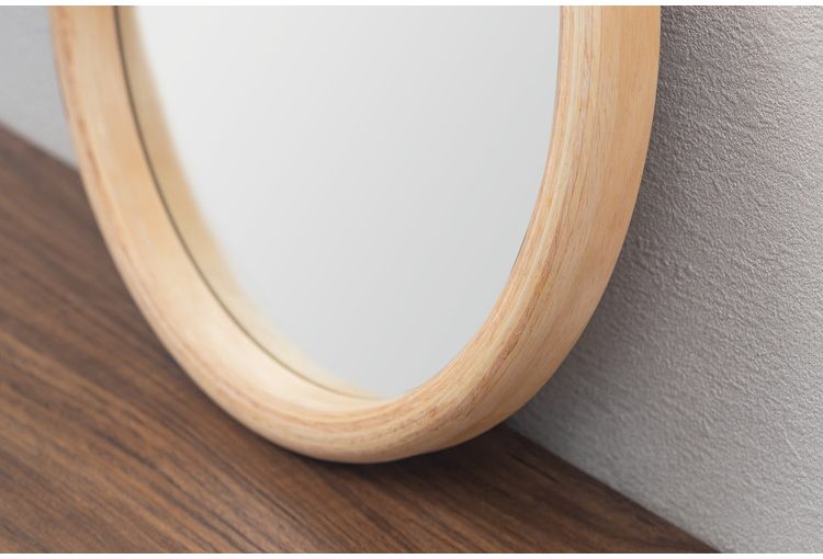 ラウンドミラー NATURAL SIGNATURE 4786A-1 ウォールミラー 鏡 エントランス サニタリー ランドリー 丸型 北欧 円形 姿見 壁掛け 壁鏡 ラウンド ミラー 円 新生活 おしゃれ 洗面所 リビング(代引不可)