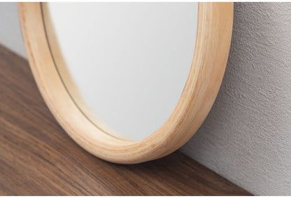 ラウンドミラー NATURAL SIGNATURE 4786A-1 ウォールミラー 鏡 エントランス サニタリー ランドリー 丸型 北欧 円形 姿見 壁掛け 壁鏡 ラウンド ミラー 円 新生活 おしゃれ 洗面所 リビング(代引不可)