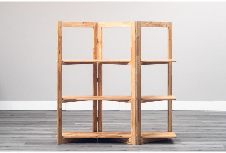 3×3ジグザグシェルフ NATURAL SIGNATURE 4856 オープンラック ディスプレイラック 本棚 シェルフ 間仕切り デスクラック 見せる収納 おしゃれ ラック リビング(代引不可)